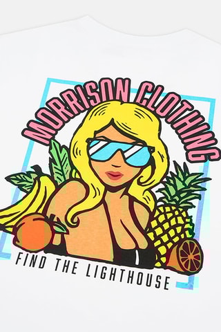 T-shirt California - Blanc