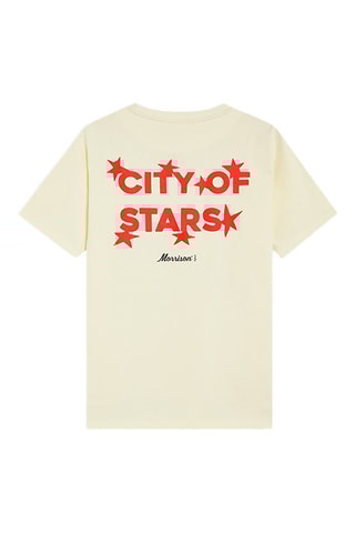 T-shirt City Butter  - Jaune