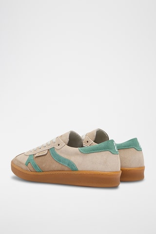 Baskets en nubuck Cream - Beige