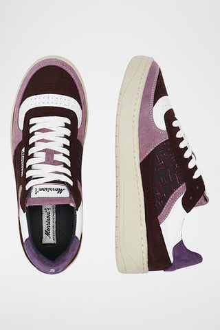 Baskets en cuir Cyber - Violet