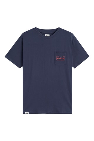 T-shirt Disturb Navy Pocket - Bleu marine