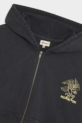 Sweat à capuche Eagle - Noir