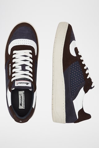 Baskets en cuir Eclipse - Noir