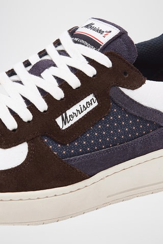 Baskets en cuir Eclipse - Noir