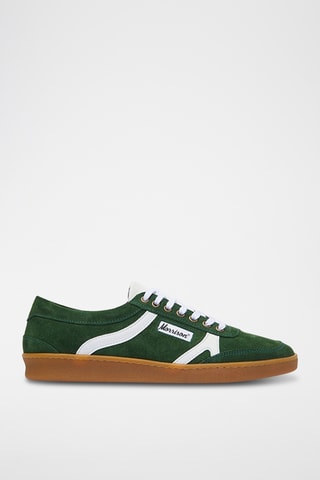 Baskets en nubuck Essential - Vert clair