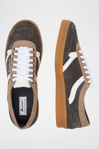 Baskets en nubuck Essential - Gris foncé