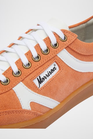 Baskets en nubuck Essential - orange