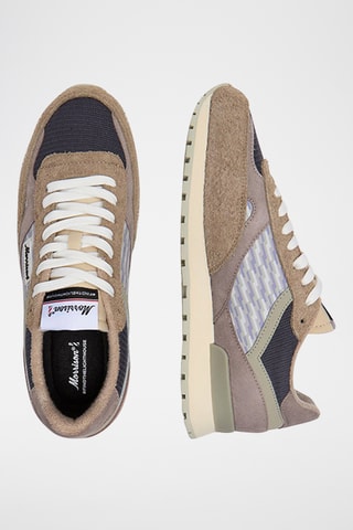 Baskets en cuir Flint - Camel