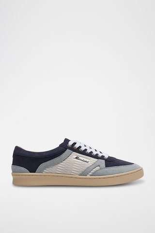 Baskets en nubuck Frank - Ciel