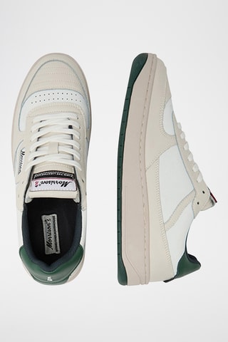 Baskets en cuir Green 59-20 - Blanc