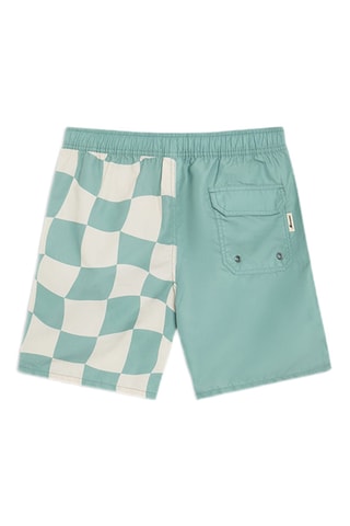 Short de bain Chess - Vert d’eau