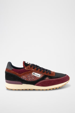 Baskets en nubuck Harry - Bordeaux