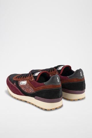 Baskets en nubuck Harry - Bordeaux