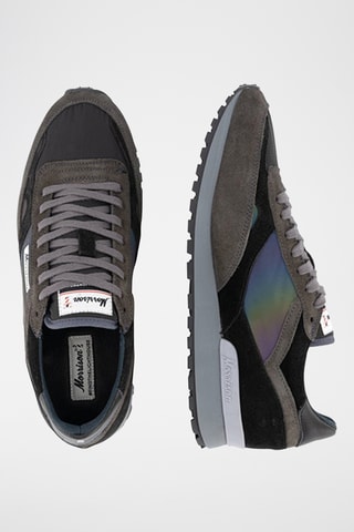 Baskets en nubuck Jeffrey - Noir