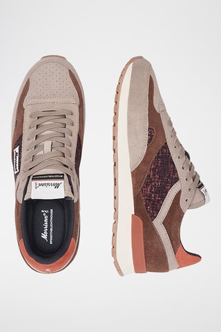 Baskets en nubuck Jupiter - Beige