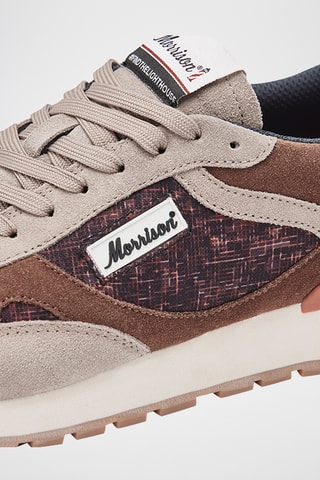 Baskets en nubuck Jupiter - Beige