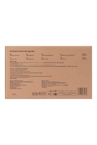 Caixa de arrumação Ecovacs Winbot Mini - Cinzento