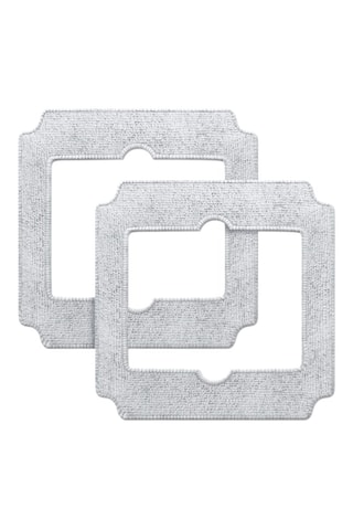 2 Toalhitas de limpeza Ecovacs Winbot Mini - Cinzento