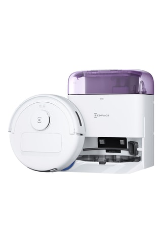 Aspirador robô lavador Ecovacs Mini Violet 128 min de autonomia