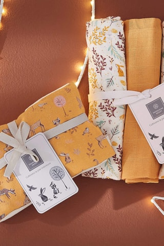 3 langes Sous Bois - Ivoire et camel