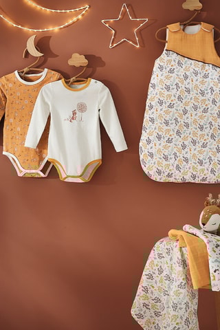 3 langes Sous Bois - Ivoire et camel