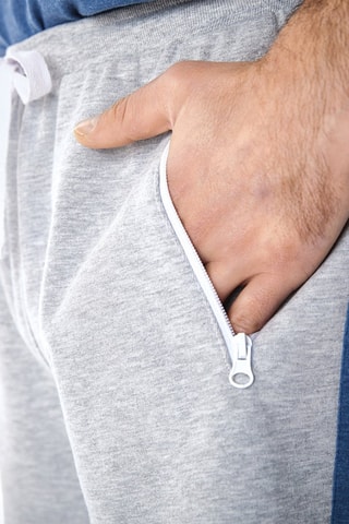 Short de pyjama Ligne d'arrivée - Gris clair chiné