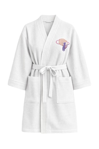 Peignoir Chats Amoureux - Blanc