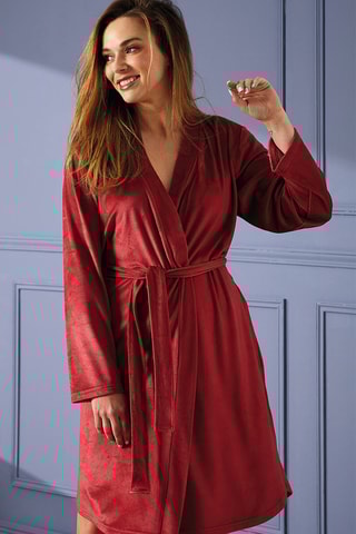 ​Déshabillé Joli Fil Rouge - Bordeaux