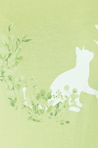 Pyjama Espiègle Compagnie - Vert clair et blanc