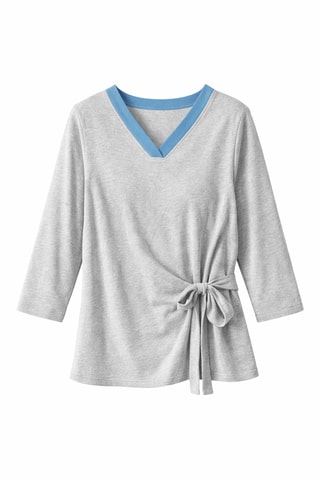 Blouse  - Mes Essentiels  -  Gris chiné
