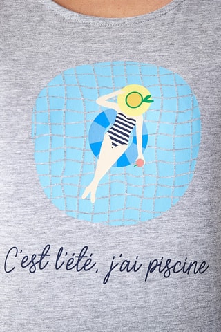 Pyjama  - J'Ai Piscine -  Indigo