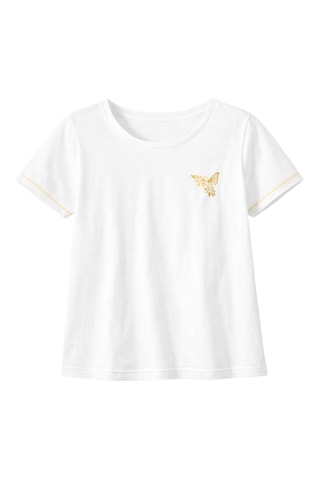 T-shirt - Cocon Boheme -  Blanc