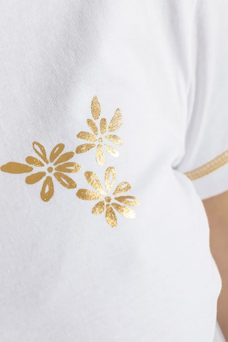 T-shirt - Cocon Boheme -  Blanc