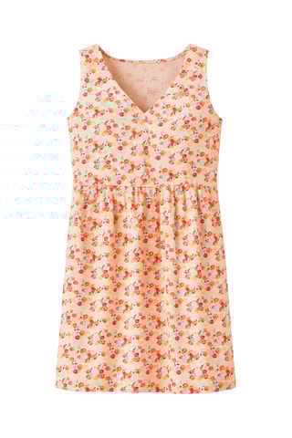 Robe patineuse  - Eclats De Jardin -  Saumon