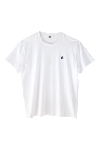 T-shirt - Voile A Tribord -  Blanc