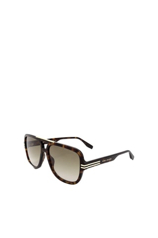 Lunettes de soleil homme - Catégorie 2 - Marc Jacobs - Noir et marron