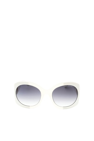 Lunettes de soleil femme - Catégorie 3 - Marc Jacobs - Blanc et gris