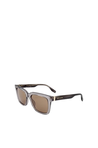 Lunettes de soleil homme - Catégorie 2 - Marc Jacobs - Gris et marron