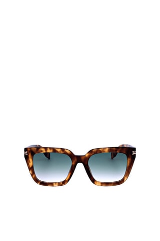 Lunettes de soleil femme - Catégorie 2 - Marc Jacobs Runway - Vert et jaune