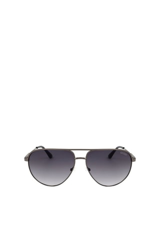 Guess - Lunettes de soleil - Catégorie 3 - Homme - Noir, argenté et gris