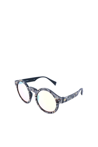 Lunettes de soleil homme - Verres effet miroir - Catégorie 3 - Eyeye - Gris et marron