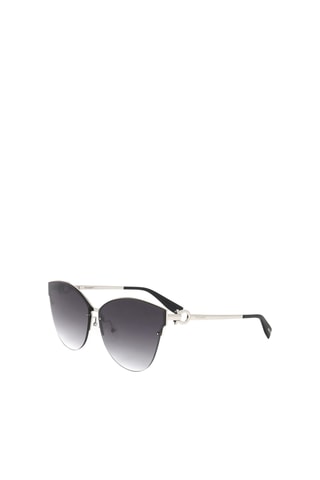 Lunettes de soleil femme Catégorie 3 - Trussardi - Argenté, gris et noir