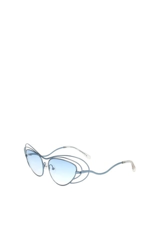 Lunettes de soleil femme - Catégorie 2 - Erdem by Linda Farrow - Bleu