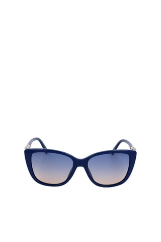 Lunettes de soleil femme ornées de cristaux Swarovski -  Catégorie 3 - Swarovski - Bleu
