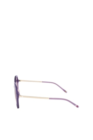 Lunettes de soleil femme - Catégorie 1 - Benetton - Doré et violet