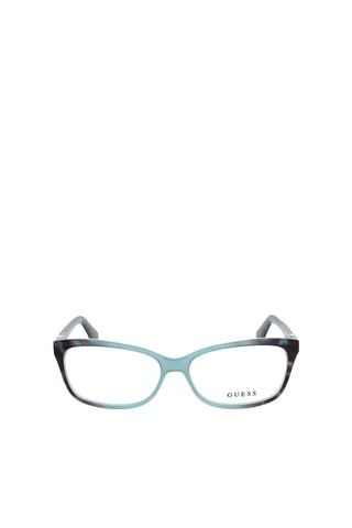 Lunettes de vue femme - Guess - Bleu et marron