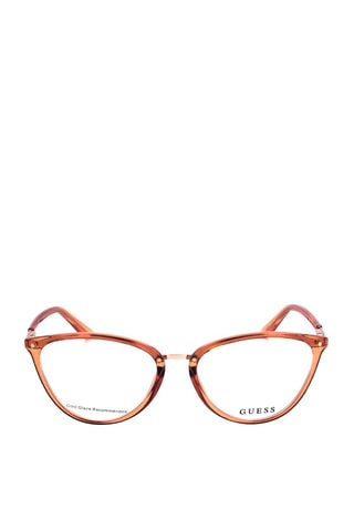 Lunettes de vue femme - Guess - Orange et argenté