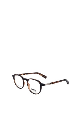 Lunettes de vue homme - Guess - Marron, orange et argenté
