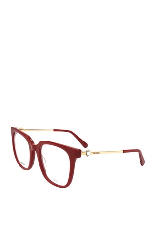 Lunettes de vue femme - Love Moschino - Rouge et doré