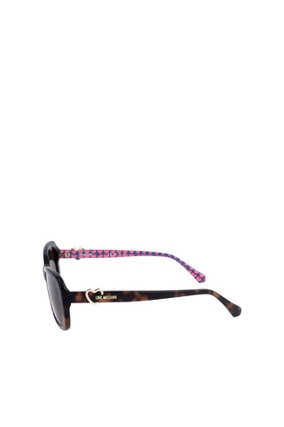 Lunettes de soleil femme - Catégorie 3 - Love Moschino - Marron